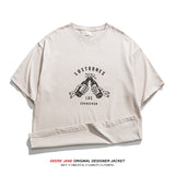Men's T-Shirts Summer Short-Sleeved T-shirt Men's Loose All-Match Casual