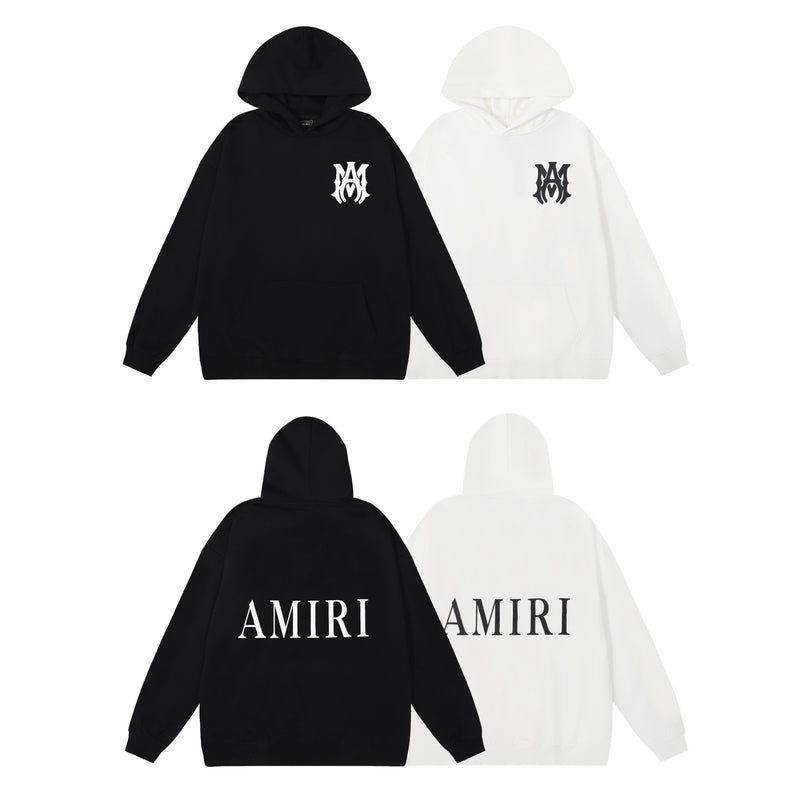 Amiri Hoodie Fall/Winter AMI HOODIE SWEATS hooded sweater for men and women