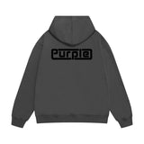 Purple Brand Hoodie Fashion Loose Hooded Sweater