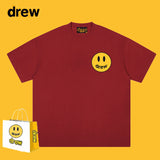 Drew T Shirts T-shirt Smiley Face Short Sleeve