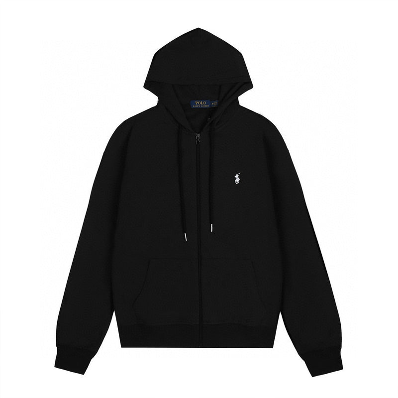 Ralph Lauren Coat Ralph Lauren Pony Small Label Embroidered Zipper Cardigan