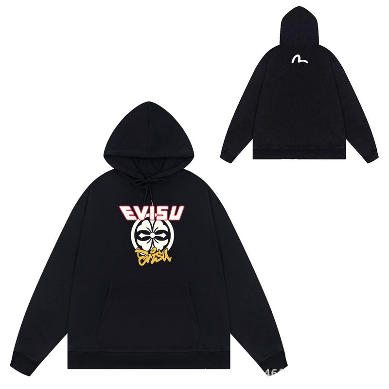 Evisu Hoodie Fushen hooded sweater autumn winter