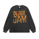 Pearl Jam T Shirts pearl jam rock band vintage short sleeve t-shirt men's print