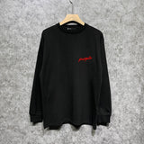 Purple Brand Long Sleeve T-Shirt Fashion Loose Long Sleeve Top