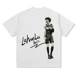 Nba Long Sleeve Shirt Cotton Loose Male and Female Trendy Brand Top