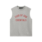 Fog Essentials tank summer FOG letter round neck pullover vest