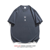 Men's T-shirt Summer Cotton Short Sleeve T-shirt Men's Loose Half-Sleeved Casual