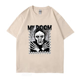 Mf Doom T Shirt Men's and Women's Crew Neck Summer Short Sleeve