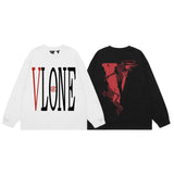 Vlone Sweatshirts Autumn and Winter Crew Neck Pullover Long Sleeves