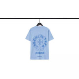 CHH Chrome Heart T Shirts Chrome Hearts Sanskrit Horseshoe Pattern Short Sleeve T-Shirt