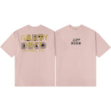 Gallery Dept T-Shirt Hand Painted Ink Splashing Alphabet Washed Retro Short Sleeve T-Shirt