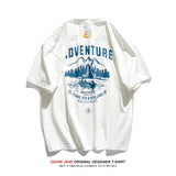 Men's T-Shirts Short-Sleeved T-shirt Men's Trendy T-shirt Summer