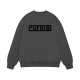 Purple Brand Sweatshirt Loose Crew Neck Sweater