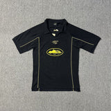 Corteiz T Shirt Black Basketball Jersey Sports and Leisure