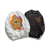 Crew Neck Sweatshirts for Men Men's Vintage Sweater Men's Capless round Neck