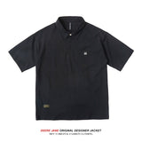 Men T-shirt Summer Cotton Short Sleeve Loose All-Match Casual