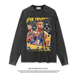 Nba Long Sleeve Shirt Men and Women Casual Loose