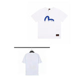 Evisu T Shirts Loose Versatile Casual T-Shirts