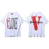 Vlone T Shirts Short Sleeve Men's and Women's T-shirt
