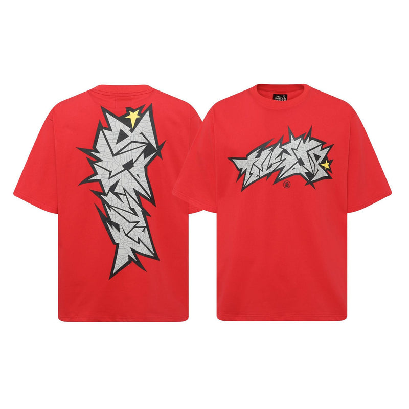 HS T-Shirt Street Summer Top Short Sleeve
