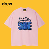 Drew T Shirts Smiley Letter Printed T-shirt
