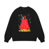 Purple Brand Sweatshirt Loose Crew Neck Sweater