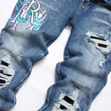 Amiri Jeans Ripped Stretch Jeans