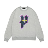 Purple Brand Sweatshirt Loose Crew Neck Sweater
