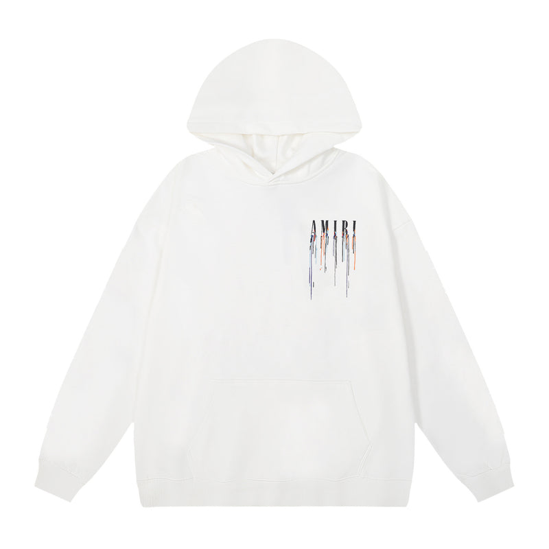 Amiri Hoodie AMI Letter logo print hooded sweater for men and women