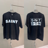 Men Vintage T-Shirts Saint Michael Tee