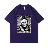 Mf Doom T Shirt Men's and Women's Crew Neck Summer Short Sleeve