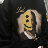 Mens Vintage T-Shirts SAINT MICHAEL print vintage hooded sweater