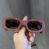 Trendy punk glasses sunshade uv protection