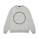 Purple Brand Sweatshirt Loose Crew Neck Sweater