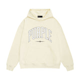 Purple Brand Hoodie Fashion Loose Hooded Sweater