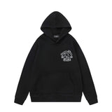 Amiri Hoodie AMI Towel Embroidered Letter Pattern Hooded Sweater for Men and Women