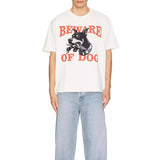 Rhude T Shirt Hound Letter Print Short Sleeve T-Shirt