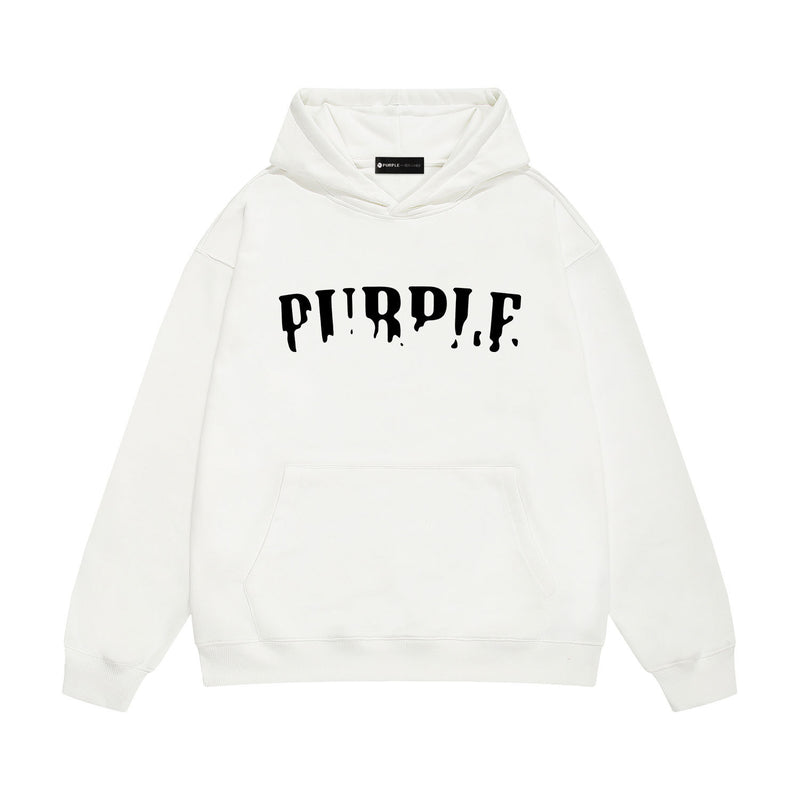 Purple Brand Hoodie Fashion Loose Hooded Sweater