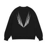 Purple Brand Sweatshirt Loose Crew Neck Sweater