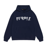 Purple Brand Hoodie Fashion Loose Hooded Sweater