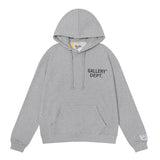 Gallery Dept Hoodie Micro Label Alphabet Slogan Hooded Sweater