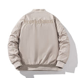 Mens Vintage Jackets Embroidered Baseball Suit ins Tide Brand Flight Suit Autumn and Winter