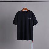 Off Whtie T Shirts Monet Oil Painting Men And Women Same Style Fashion Brand Short Sleeve