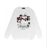 Purple Brand Long Sleeve T-Shirt Fashion Loose Long Sleeve Top