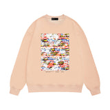 Purple Brand Sweatshirt Loose Crew Neck Sweater