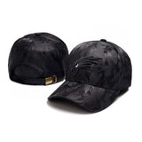 Trendy flat brimmed hat eagle series