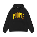 Purple Brand Hoodie Fashion Loose Hooded Sweater