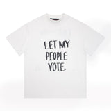 Fog Essentials T Shirts Autumn/Winter FOG Girls Letter Print Crew Neck Short Sleeves