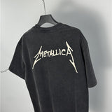 Men Vintage T-Shirts "METALLICA" Band Tee