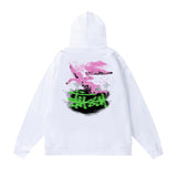 Stussy Hoodie Fall/Winter Fleece Hooded Sweater